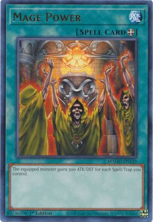 Mage Power - MAGO-EN139 - Rare - 1st Edition