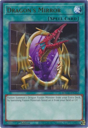 Dragons Mirror - MAGO-EN142 - Rare - 1st Edition