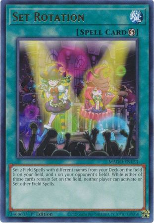 Set Rotation - MAGO-EN153 - Rare - 1st Edition