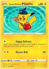 Special Delivery Pikachu - SWSH074 - Promos - ( sealed )