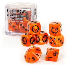 Blood Bowl: Necromantic Horror Team Dice