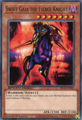 Swift Gaia the Fierce Knight - SBCB-EN005 - Secret Rare - 1st Edition