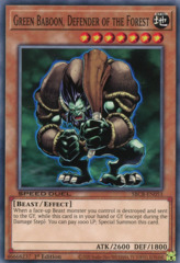 Green Baboon, Defender of the Forest - SBCB-EN053 - Common - 1st Edition