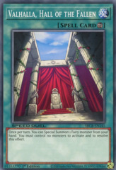 Valhalla, Hall of the Fallen - SBCB-EN141 - Secret Rare - 1st Edition