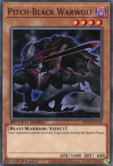 Pitch-Black Warwolf - SBCB-EN178 - Common - 1st Edition