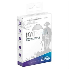 Ultimate Guard - Katana Japanese Size Card Sleeves (60ct) - White