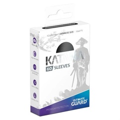 Ultimate Guard - Katana Japanese Size Card Sleeves (60ct) - Black