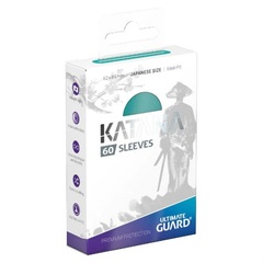 Ultimate Guard - Katana Japanese Size Card Sleeves (60ct) - Turquoise