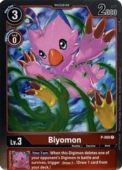 Biyomon - P-002 - P - Foil