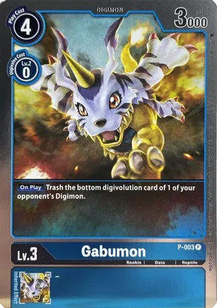Gabumon - P-003 - P - Foil