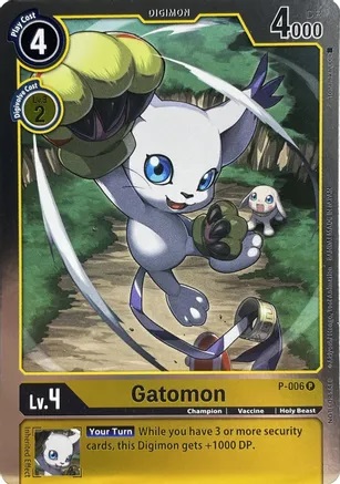 Gatomon - P-006 - P - Foil