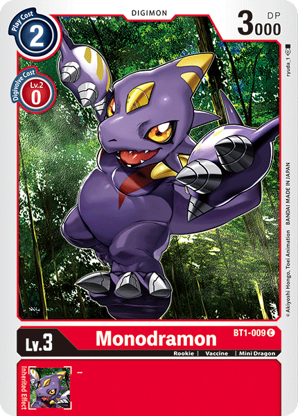 Monodramon - BT1-009 - C