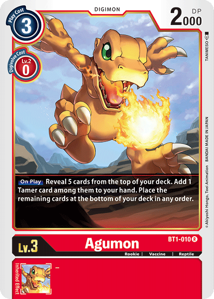 Agumon - BT1-010 - R