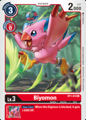 Biyomon - BT1-012 - U