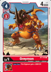 Greymon - BT1-015 - U