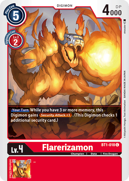 Flarerizamon - BT1-018 - C