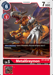 MetalGreymon - BT1-021 - U