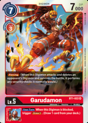 Garudamon - BT1-022 - SR