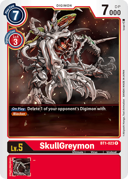 SkullGreymon - BT1-023 - R