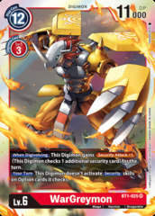 WarGreymon - BT1-025 - SR