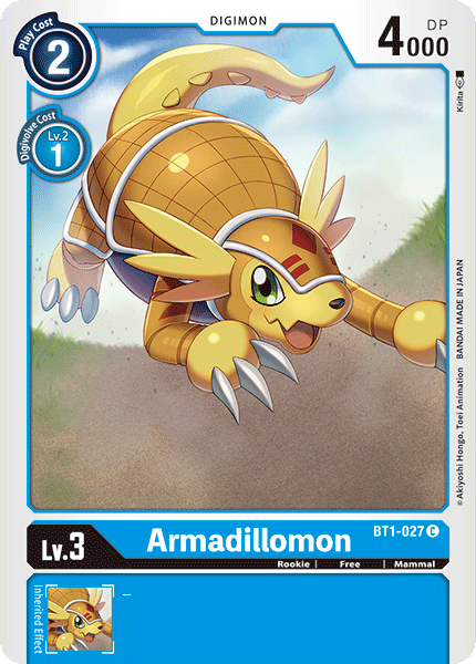 Armadillomon - BT1-027 - C