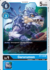 Garurumon - BT1-036 - U