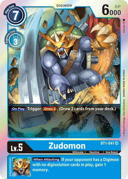 Zudomon - BT1-041 - SR