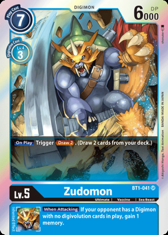 Zudomon - BT1-041 - SR