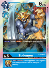 Zudomon - BT1-041 - SR