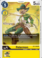 Petermon - BT1-056 - U