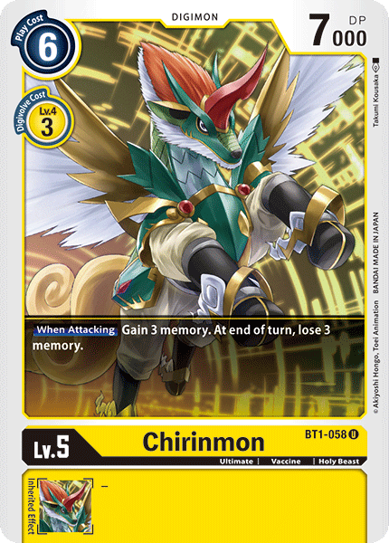 Chirinmon - BT1-058 - U