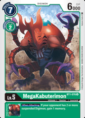 MegaKabuterimon - BT1-076 - U