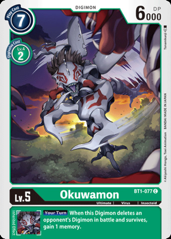 Okuwamon - BT1-077 - C