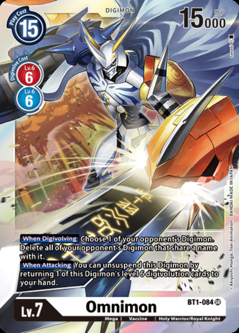 Omnimon - BT1-084 - SR