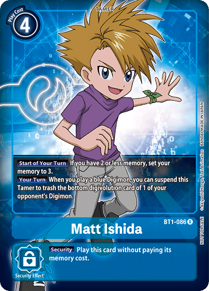 Matt Ishida - BT1-086 - R (Box Topper) - Foil