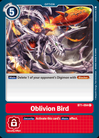 Oblivion Bird - BT1-094 - C