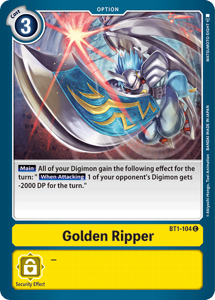 Golden Ripper - BT1-104 - C