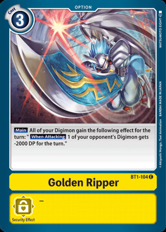 Golden Ripper - BT1-104 - C