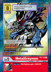 MetalGreymon - BT1-114 - SEC - Alternative Art