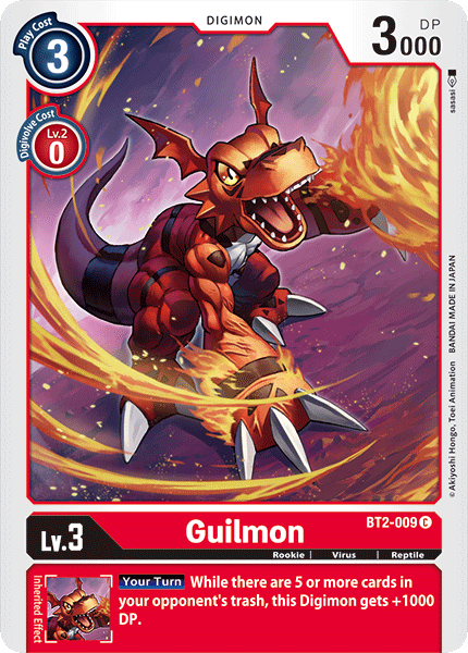 Guilmon - BT2-009 - C