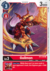 Guilmon - BT2-009 - C