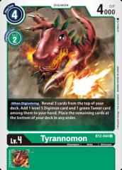 Tyrannomon - BT2-044 - C