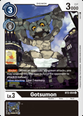 Gotsumon - BT2-054 - U