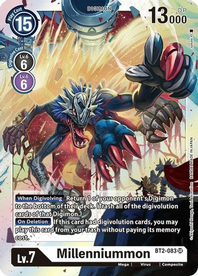 Millenniummon - BT2-083 - SR