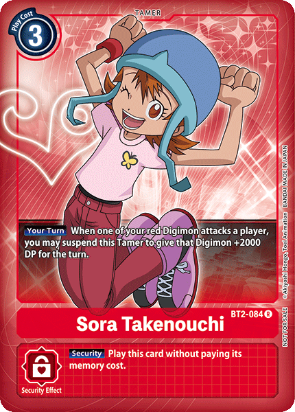 Sora Takenouchi - BT2-084 - R (Box Topper)
