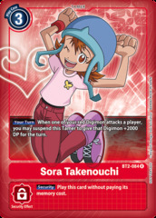 Sora Takenouchi - BT2-084 - R (Box Topper)