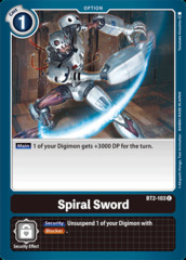 Spiral Sword - BT2-103 - C