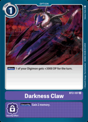 Darkness Claw - BT2-107 - U