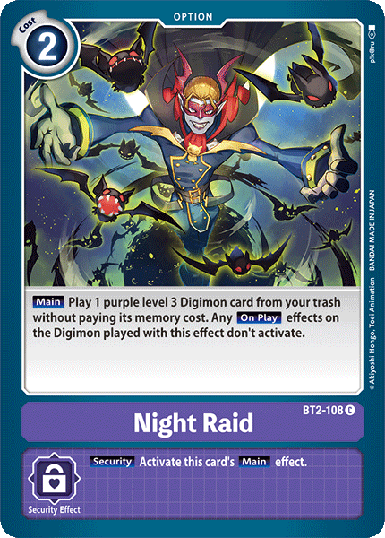 Night Raid - BT2-108 - C