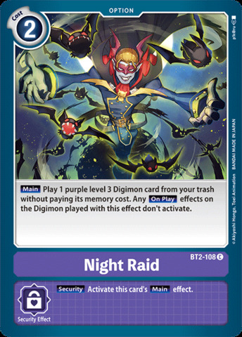 Night Raid - BT2-108 - C